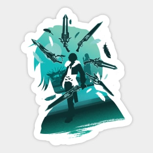 Protagonist Squall Sticker